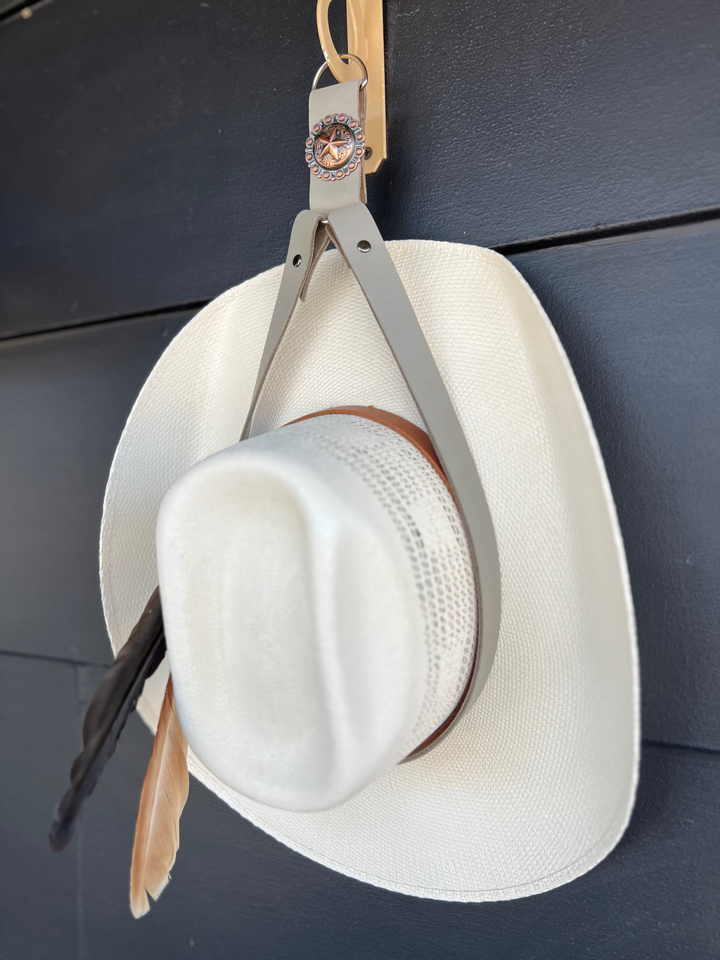 Cowboy Crown Keeper by Dirty Mojave Leather