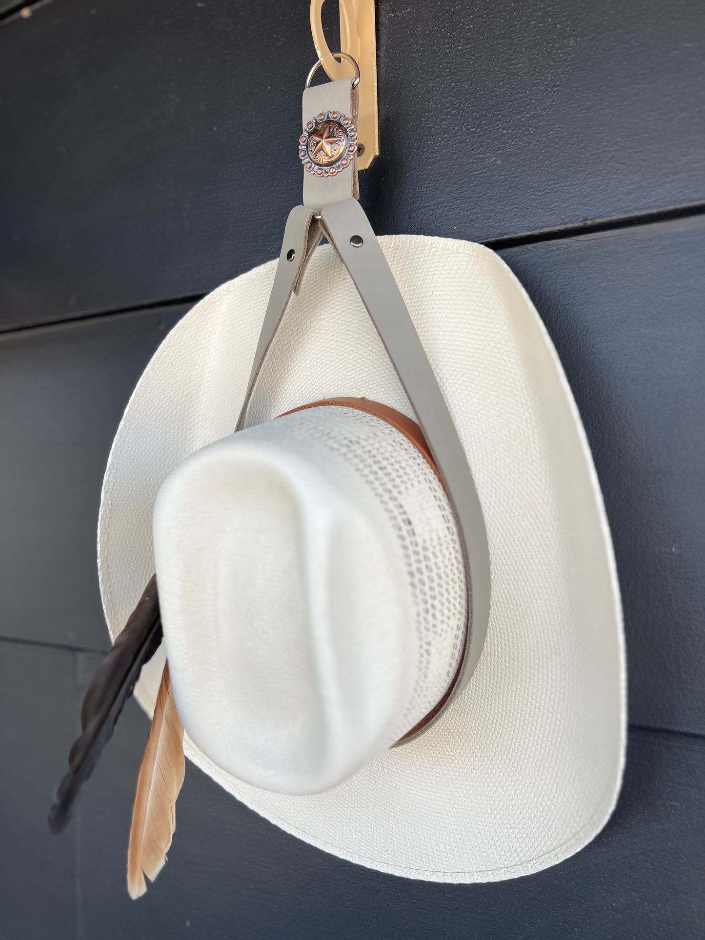 Cowboy Crown Keeper by Dirty Mojave Leather