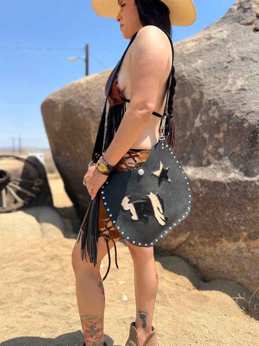 The Outlaw Pony Moon Bag ~ Dirty Mojave Signature Collection