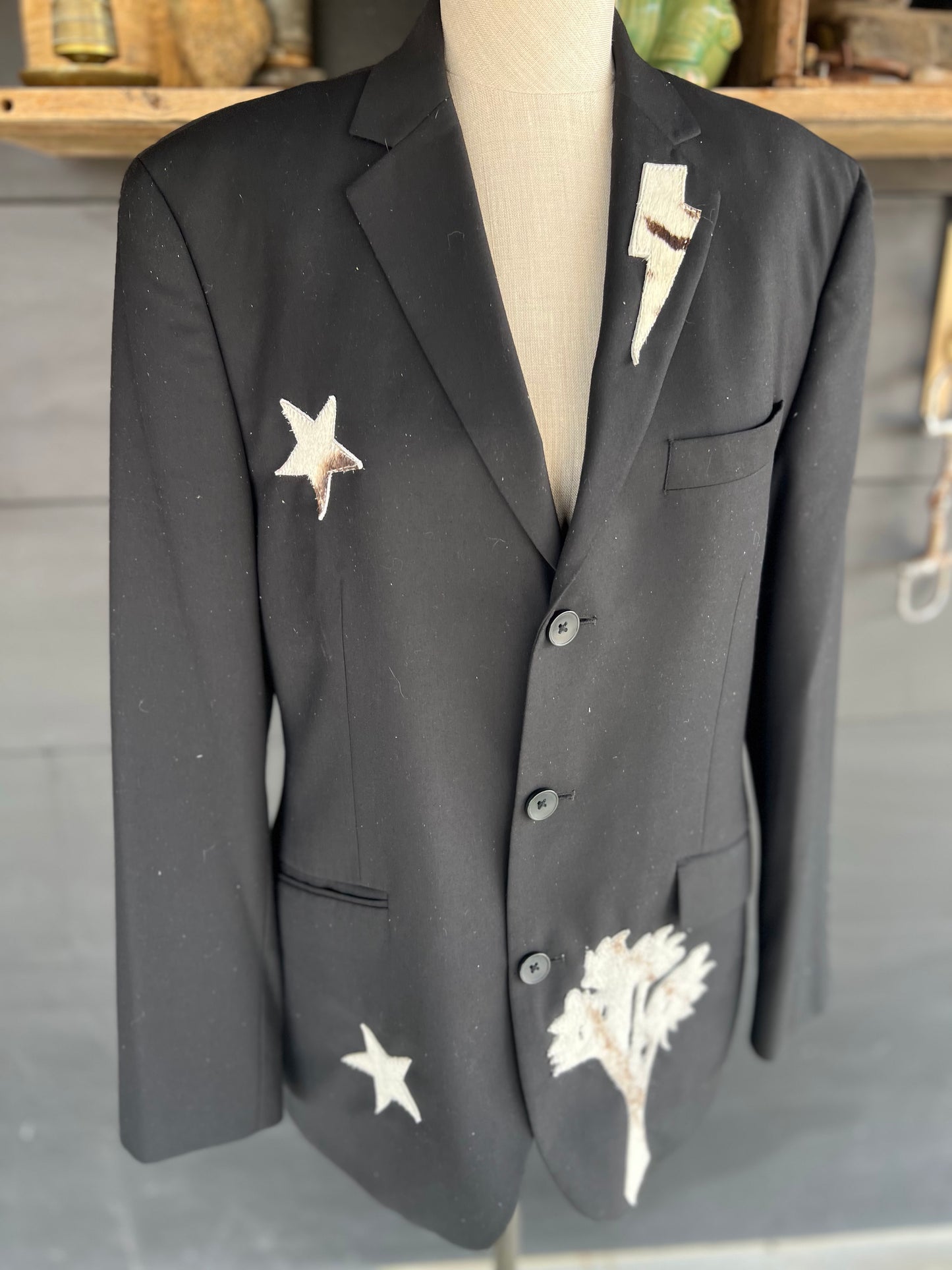 The Joshua Tree Desert Blazer Dirty Mojave Leather