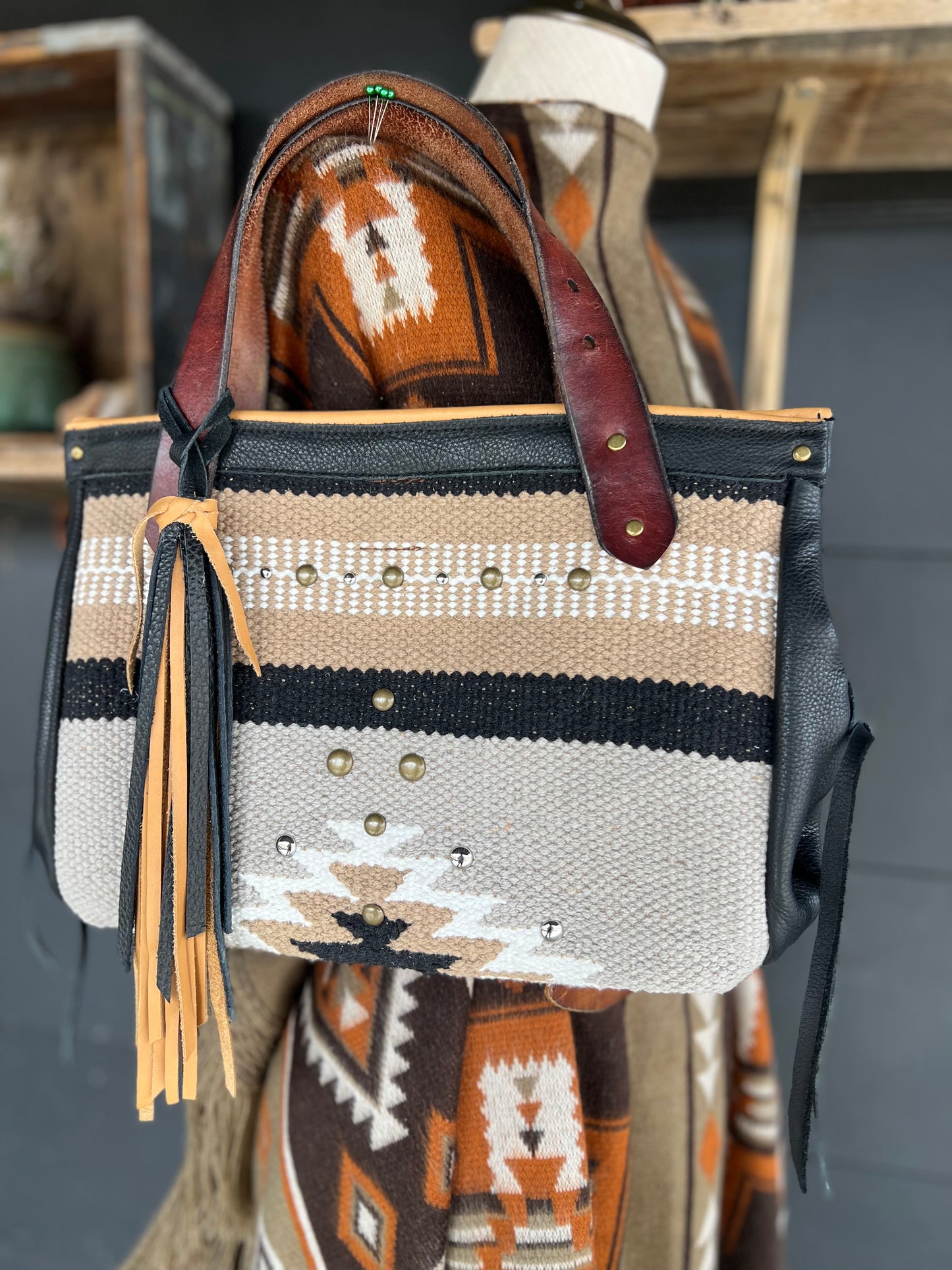 Tack Room Tote Bag by Dirty Mojave Leather