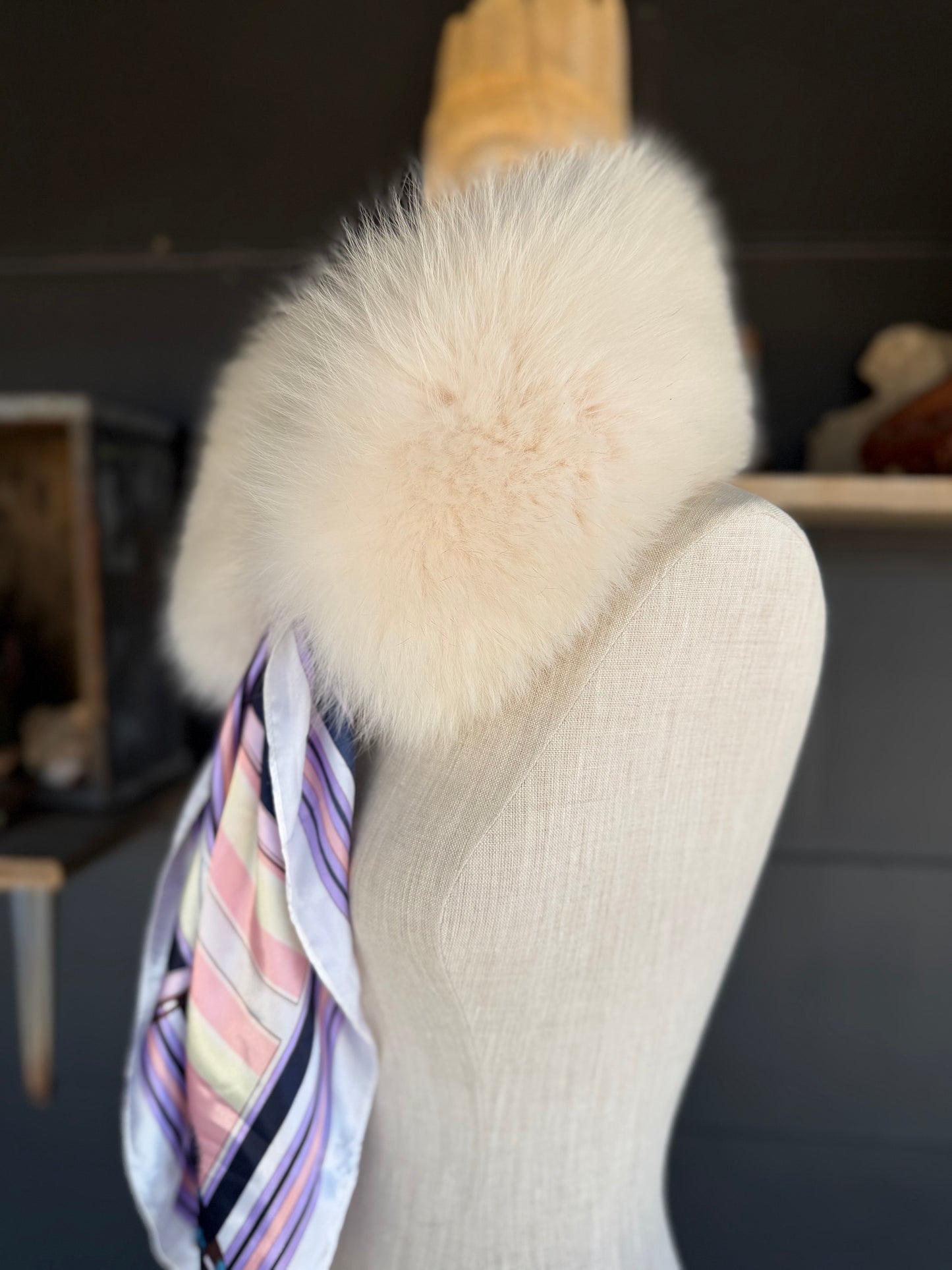 High Desert Fox Fur Collar