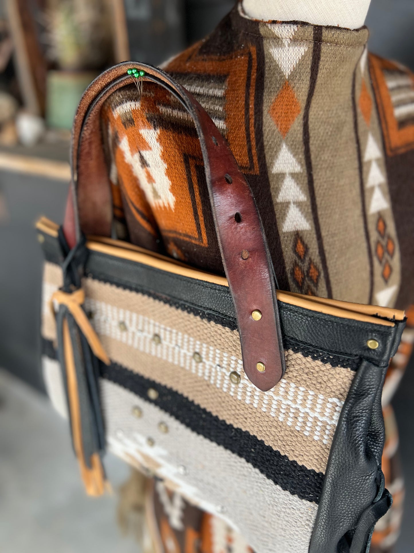 Tack Room Tote Bag by Dirty Mojave Leather