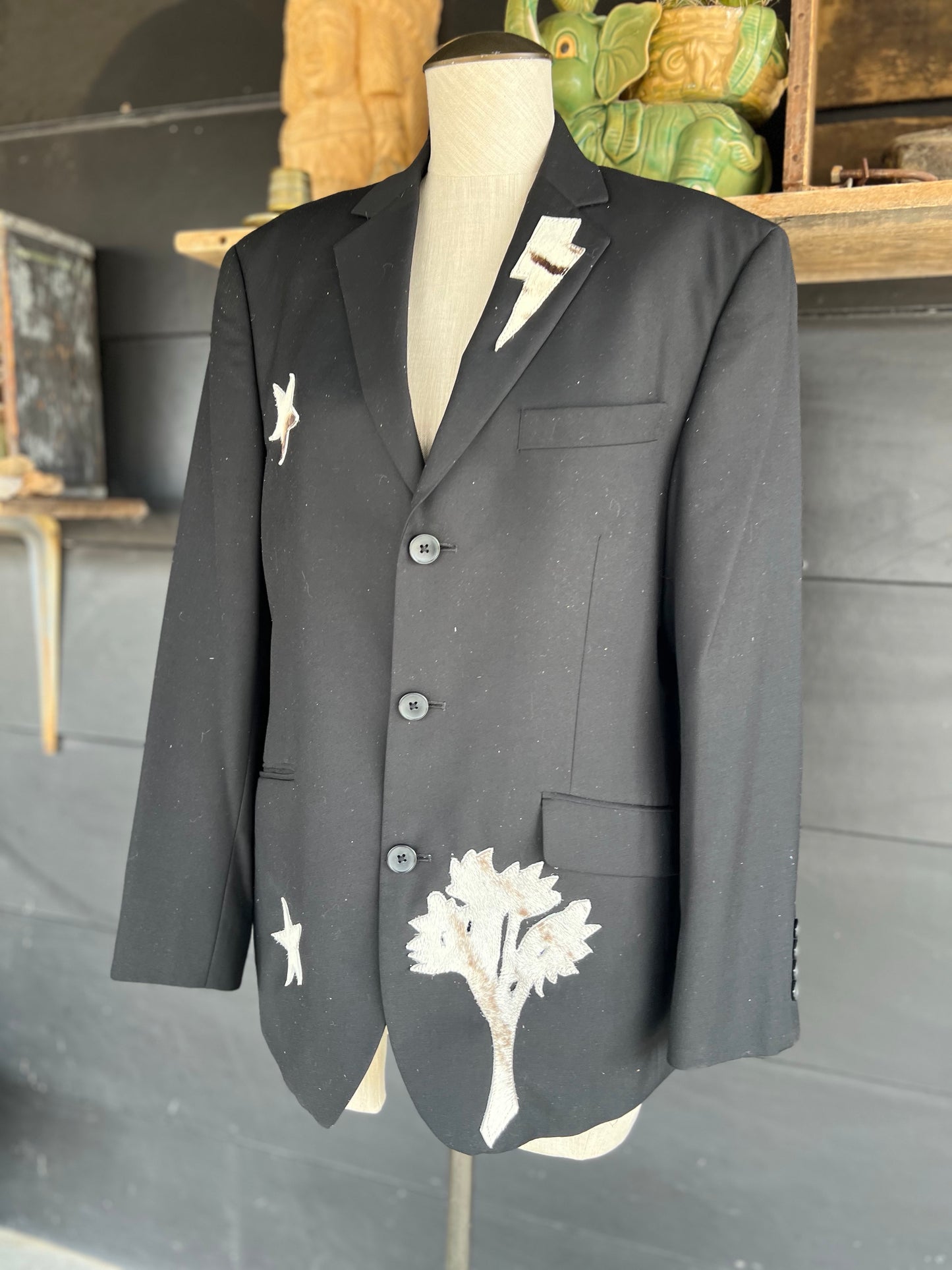 The Joshua Tree Desert Blazer Dirty Mojave Leather