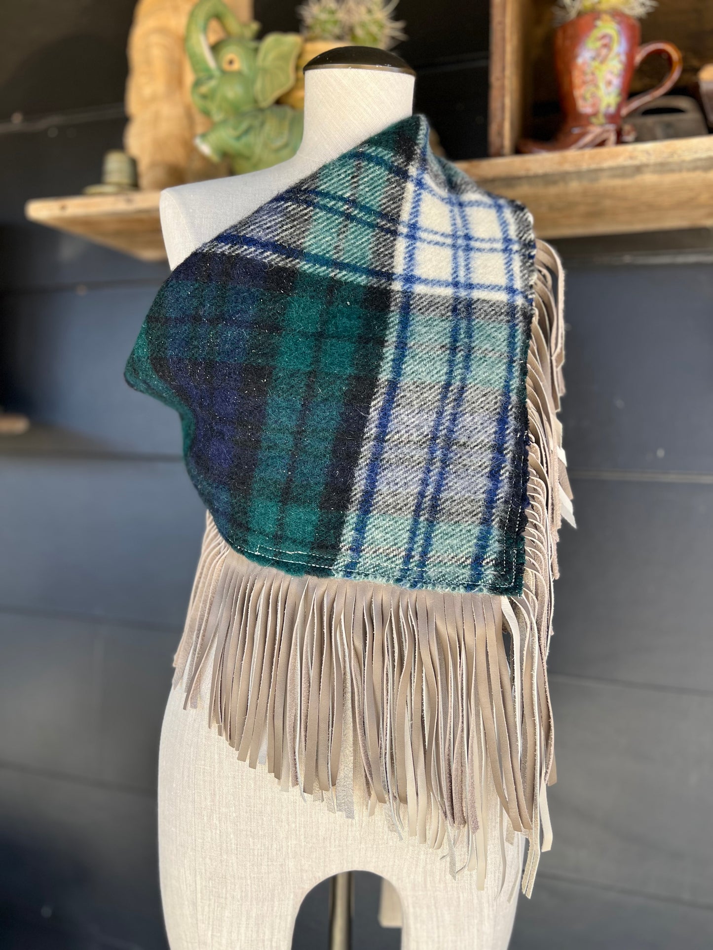 The Highlander Outrigger Vintage Wool Scarf by Dirty Mojave