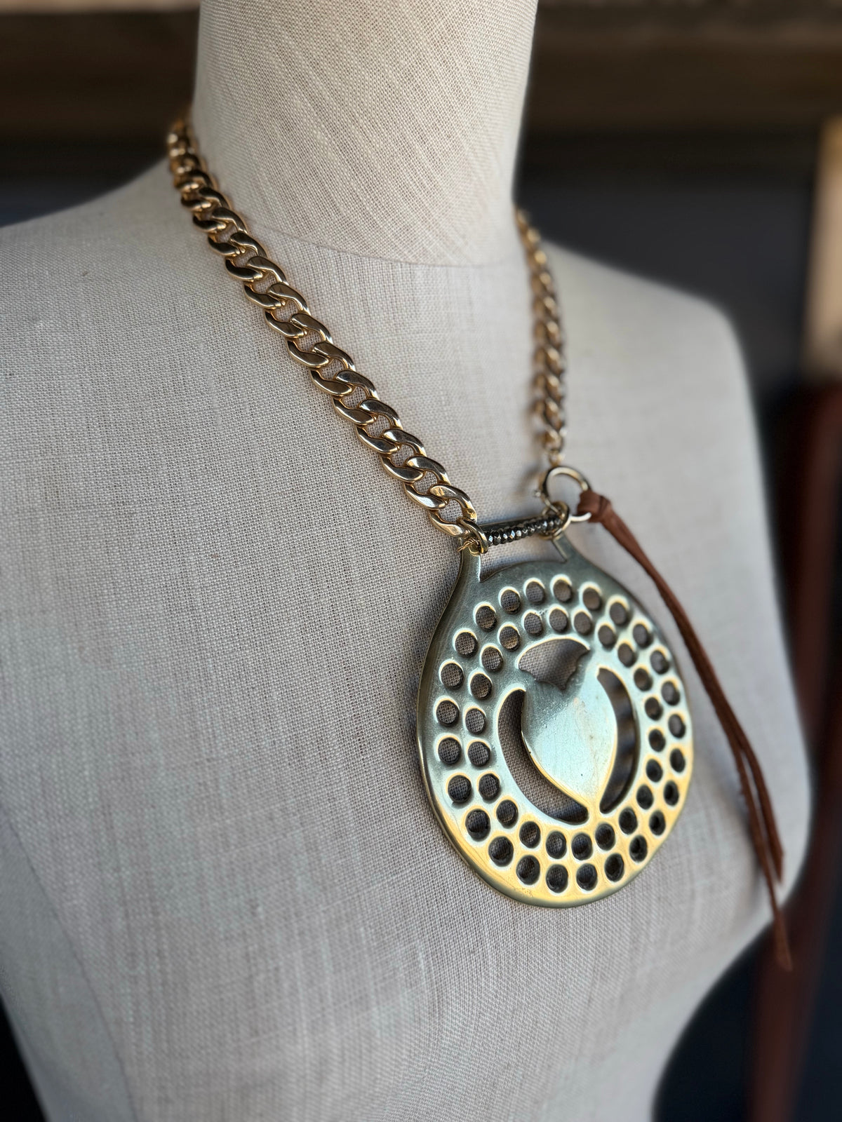 The Gilded Rein Collection - Heart Medallion