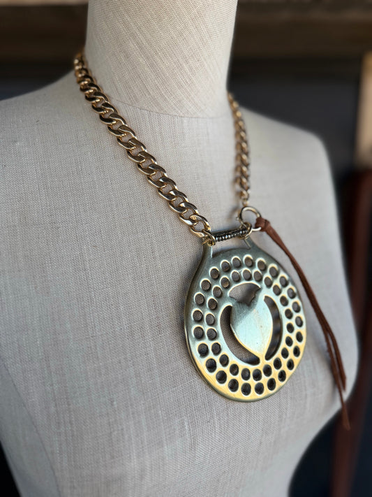 The Gilded Rein Collection - Heart Medallion