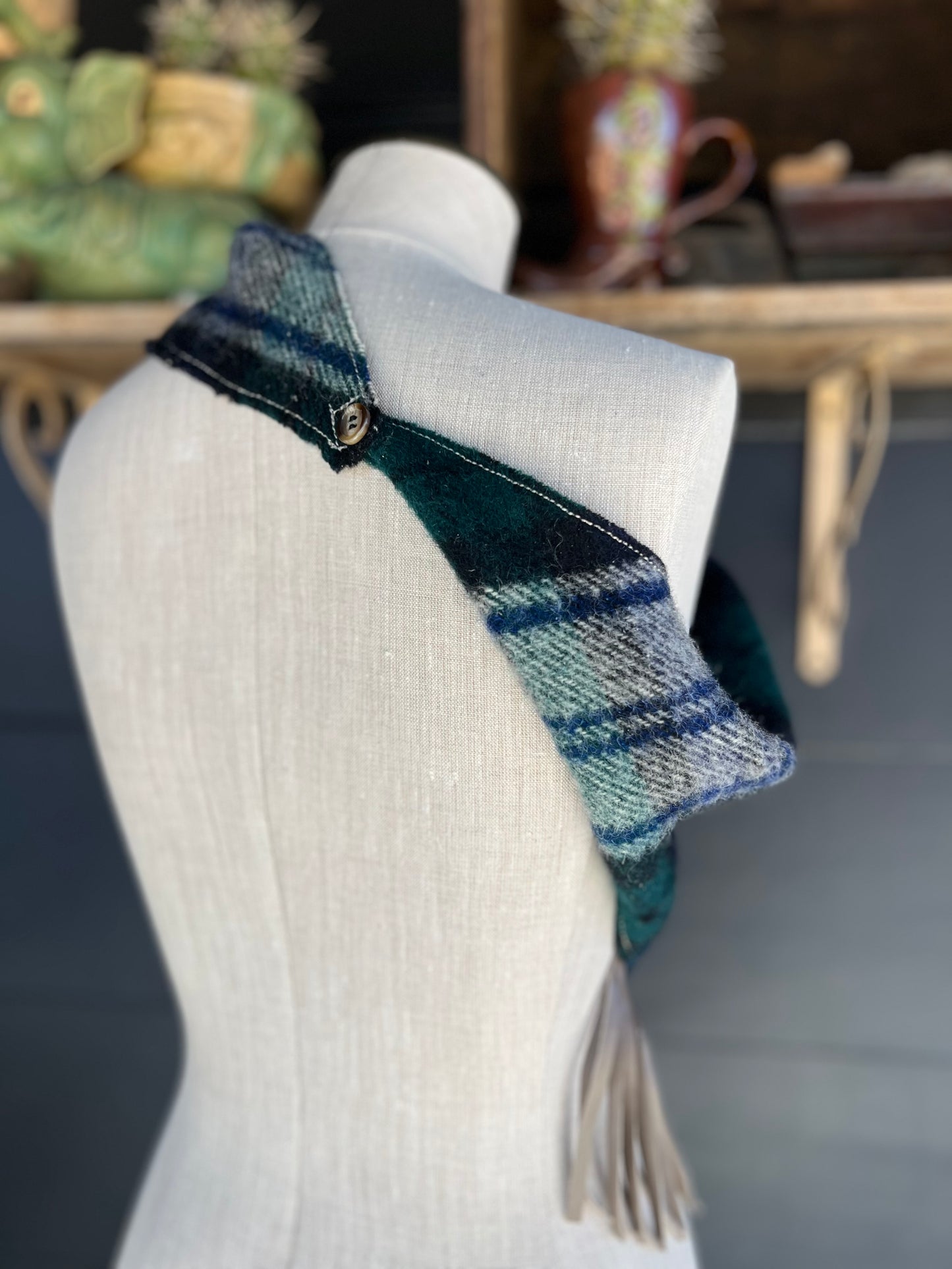The Highlander Outrigger Vintage Wool Scarf by Dirty Mojave