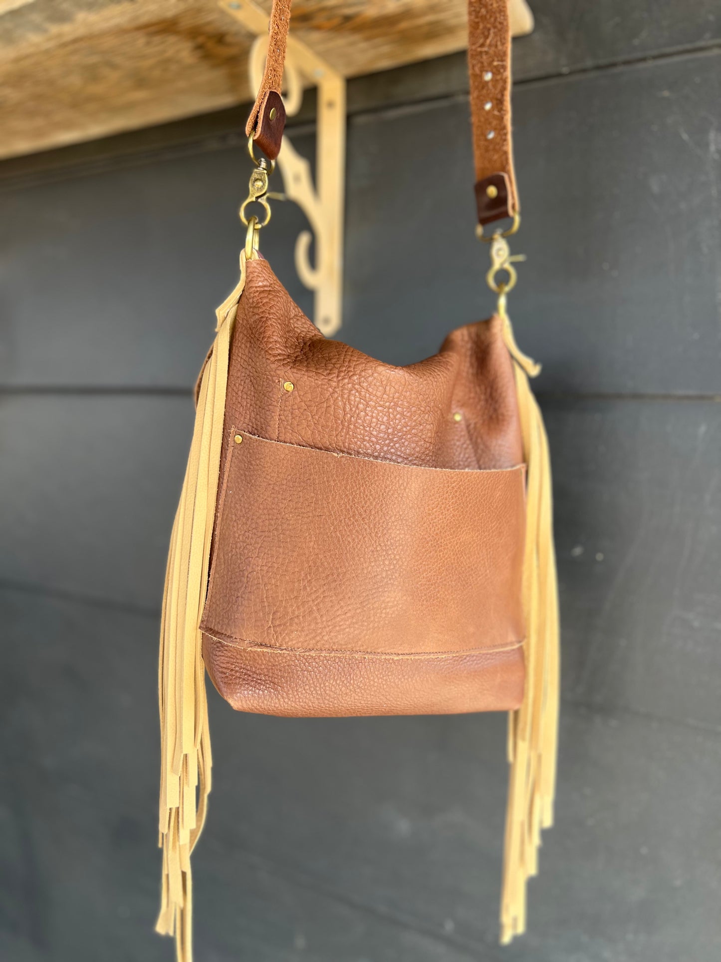 The Outlaw Fringe Leather Handbag