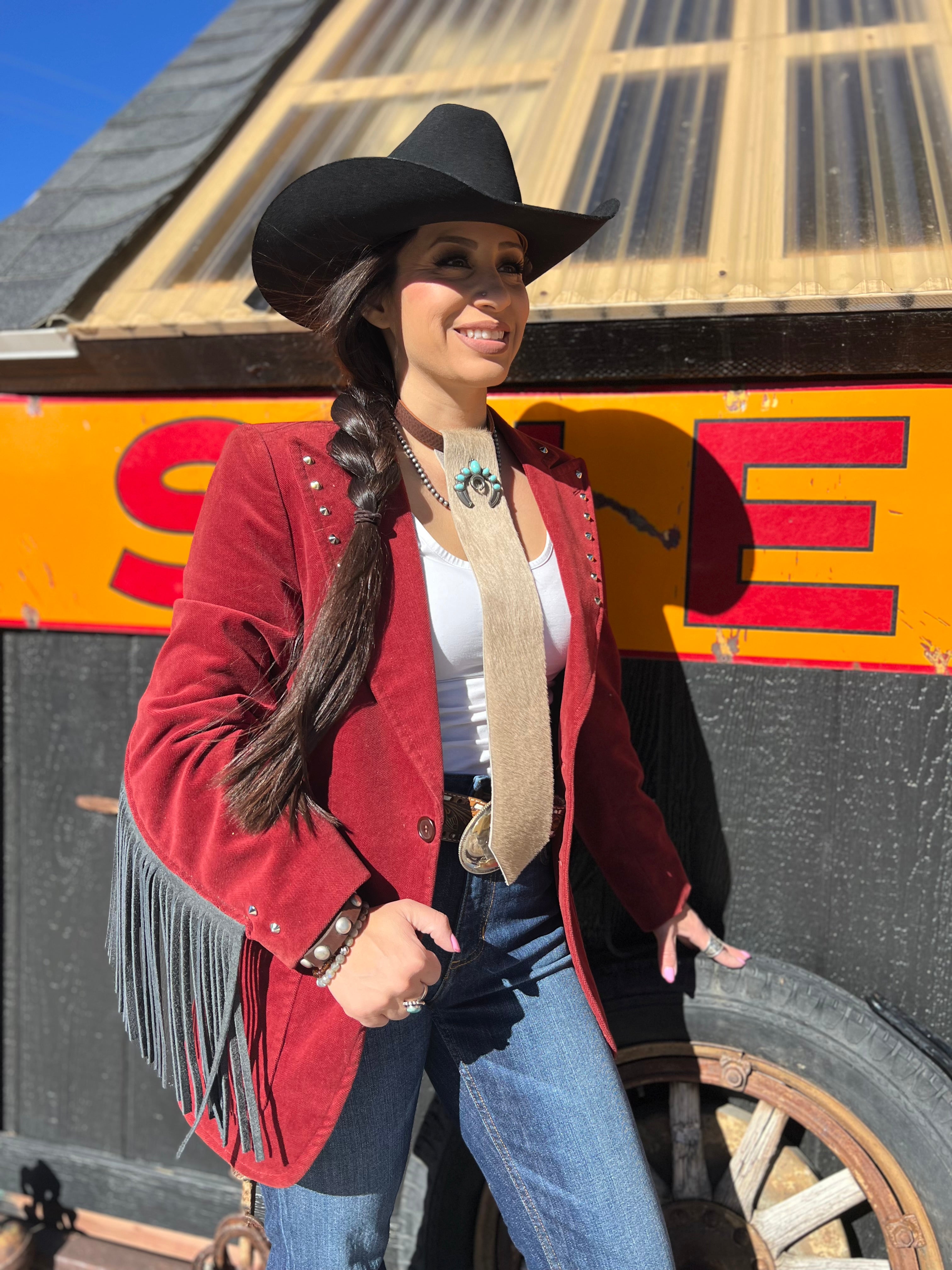 The Dirty Mojave Triple Star Fringed Desert Blazer