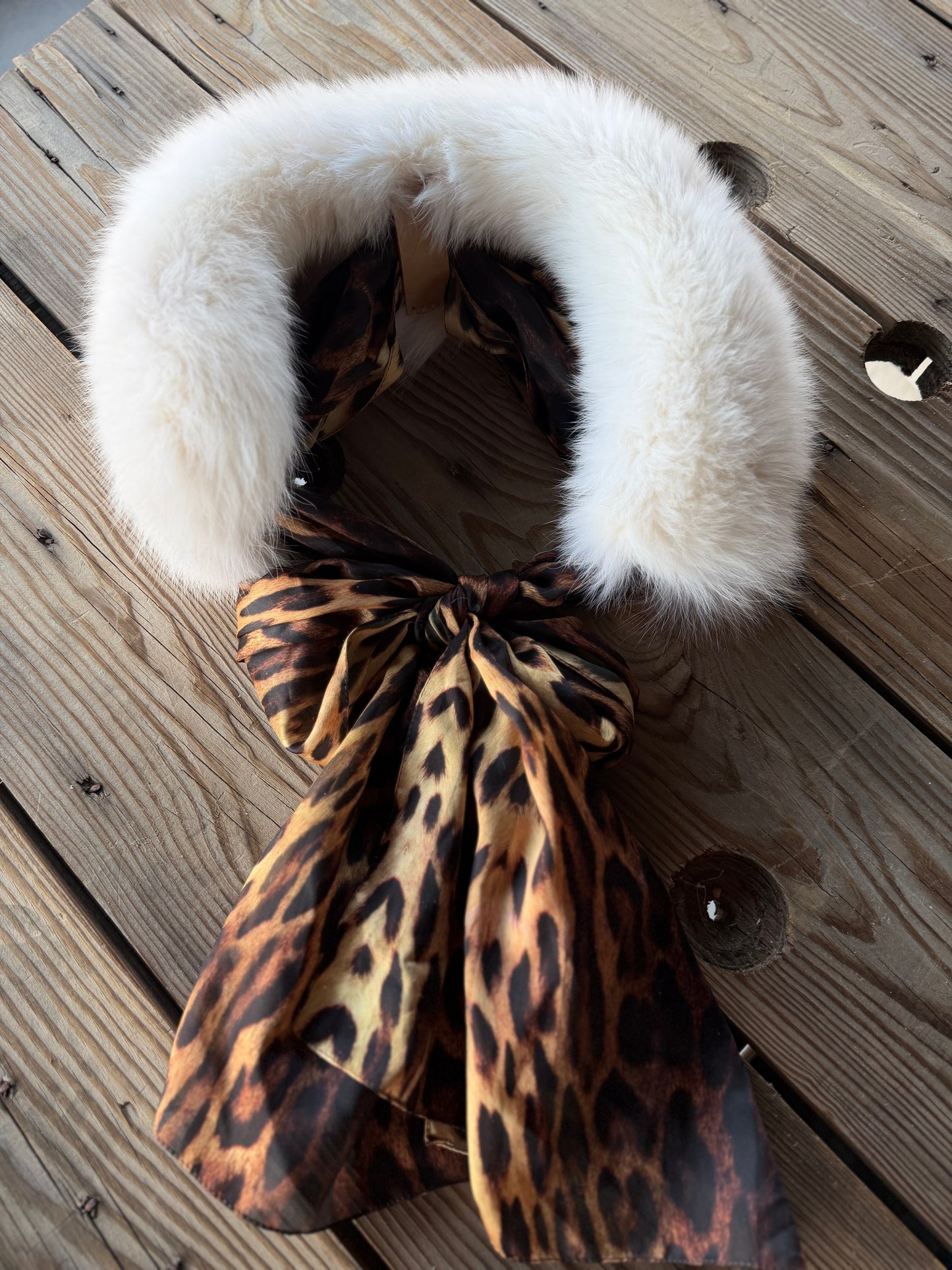 High Desert Fox Fur Collar