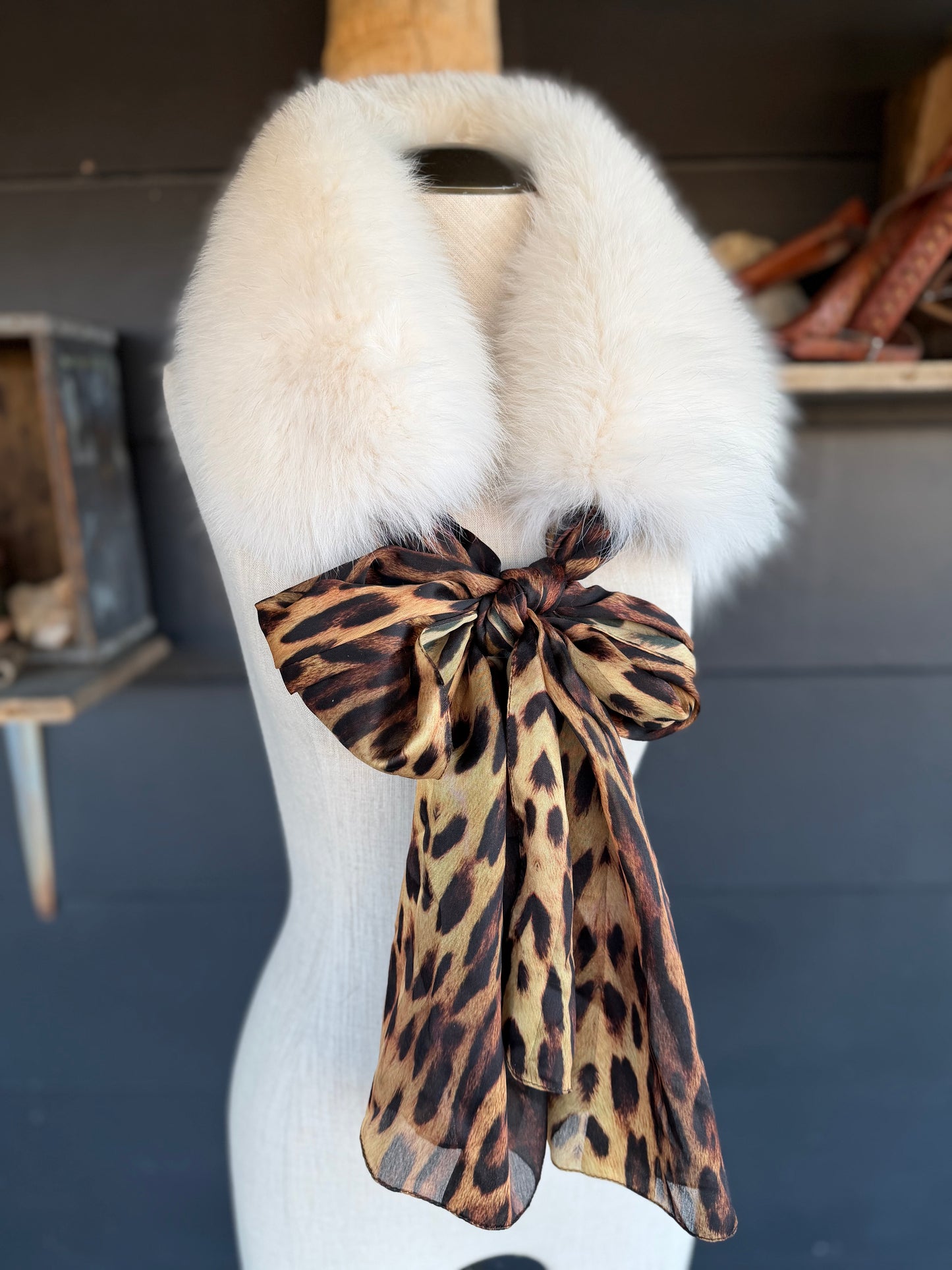 High Desert Fox Fur Collar